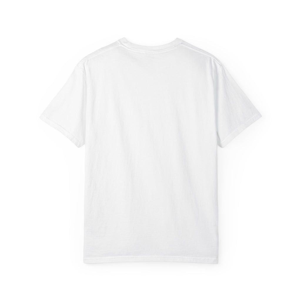 Plain White T-shirt | Blank Garment-Dyed Tee for Printing, DIY