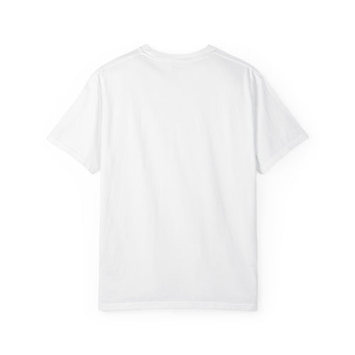 Plain White T-shirt | Blank Garment-Dyed Tee for Printing, DIY